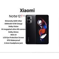 Xiaomi Redmi Note 12T Pro 5G Dimensity 8200-Ultra Flagship Core LCD Flagship Straight Screen Smartph