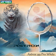YONEX Astrox 99 Pro White Badminton Racket Full Carbon Single 4U  With Racket Bag