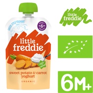 Little Freddie Pouches 6m+ Sweet potato & Carrot Greek Style Yoghurt (100g) [Expired on 18 Oct 2025]