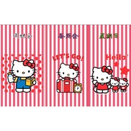 Financial Management 9 Sheets Money Bag Frosted Material Hello kitty A6 Money Bag Cash Bag Customize