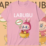 ลาบูบู้ Pop Mart Labubu ผ้าคอตตอน100%S-5XL