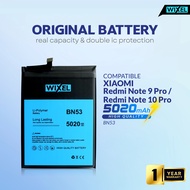 WIXEL Baterai XiaoMi BN53 Redmi Note 9 Pro / Note 10 Pro 100% Real Capacity Batre Batrai Battery HP Handphone Ori BN 53 Double Power Original