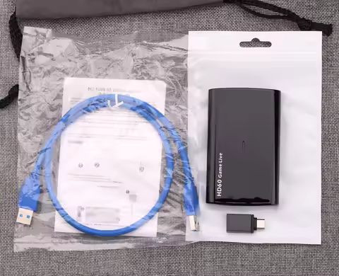 Audio Video Capture Card Game Recording Box Live Steraming plate Support Mic In HDMI Loop for PS4 PS