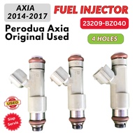 Fuel Injector 23209-BZ040 Original Used Fit For PERODUA Axia (2014-2017)