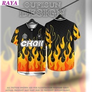 [Free Custom Name Numbers] 2025 Jersey Design Baju Choii Lelaki Jersey Unisex Choii Crime Bear Ootd 