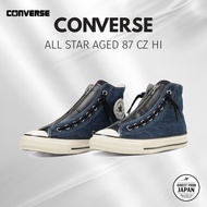 Converse ALL STAR AGED 87 CZ HI STRANGER THINGS Unisex Sneakers Direct Japan Denim Leather Zip