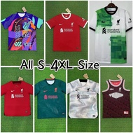 【24-48 Hours Fast Shipping】23/24 Liverpool HOME/AWAY TRAINING KIT FANS Jersey