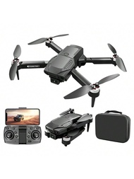 F198 Foldable Dual Camera Drone With HD Adjustable-Angle Lens: Optical Flow For Stable Hover, One-Ke