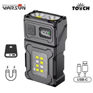 WARSUN DC08 Camping Type C Rechargeable Super Bright Flashlight