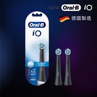 ORAL-B iO 深層清潔刷頭2支裝 (黑色/白色)