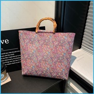 BB13 2026 New Floral Print Women Hnadbag Large Capacity Versatile Stylish Chic Chinese Style Bag BB1