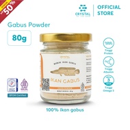 CRYSTAL OF THE SEA Halal BPOM Snakehead Fish Powder 80GR Loose Powder Food Powder MPASI Stock High A