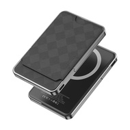 KUULAA 5000mAh Power Bank Magnetic Wireless Charger PD20W Magetic PoweBank Built-in Foldable Stand S