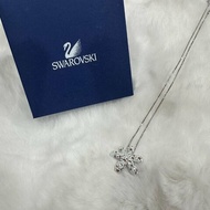 SWAROVSKI 施華洛世奇 天鵝 花朵造型項鍊 附原盒