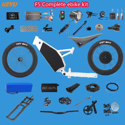 Diy Complet ebike kit Enduro ebike kit 60V 3000W Electric KEYU F5 conversion electric bike stealth b