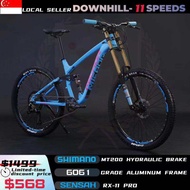 Local seller MIEADR 26’’ 27.5’’ Downhill Mountain Bike with full Suspension Aluminum Alloy Soft Tail