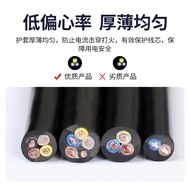 European Standard H05VV-F Sheath Cord 3-Core Wire VDE CE Certification 3 * 1.0 Square Power Cord Pur