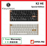 Keychron - K2 HE 磁軸 無線 機械 鍵盤 特別版 - 黑色