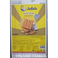 Julie's Biscuit Tin Golden Crackers 4kg