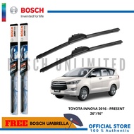 Bosch AEROTWIN Wiper Blade Set for Toyota INNOVA 2016 - PRESENT (26 /16 )