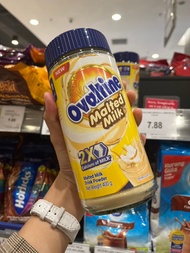 Ovaltine Malted Milk 400 กรัม (1กระปุก) โอวัลติน มอลต์ชงดื่ม ขวดแก้ว