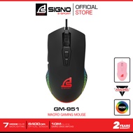 SIGNO E-Sport NAVONA Macro Gaming Mouse รุ่น GM-951 (เกมส์มิ่ง เมาส์)