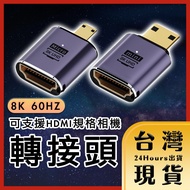 Support Micro HDMI Male/Mini Male To Female Specification 8K 60Hz Camera Adapter