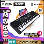 ♙﹉₪[ONLINE PURCHASE ONLY] Flavian S-ONE 61 Keys Digital Piano Electronic Keyboard Package