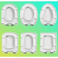 [🔥SG Ready Stock] Toilet Seat Cover / Slow-Close / Quick Release / Silent / Thicker / Durable / Anti-Slam