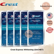 CREST 3D WHITESTRIPS EXPRESS WHITENNING (SACHET)