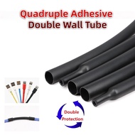 Quadruple Heat Shrinkable Tube 4:1 Thickened Heat Shrinkable Tube With Glue Double-Walled Tube 4 Tim