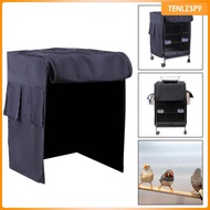 [tenlzsp9] Bird Cage Cover with Opening Cage Accessories Protection Large