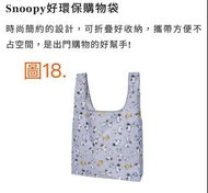 《我愛查理》 康是美  X 史努比 Snoopy  好環保購物袋 造型提袋 手提袋 環保購物袋 購物袋 收納袋 提袋