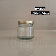 120ml Food Grade Glass Jar - M7361
