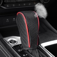 Breathable Ice Silk Car Gear Knob Automatic Shift Knob Cover Gear Knob Auto Knob Gear Auto Car Gear 