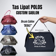 Store Souvenir Package Folding Bag Custom Screen PrintedPOLOSs Wedding Souvenirs Wedding Hajj Umrah 