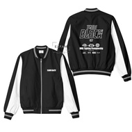 Sukajan Joo Jaekyung Team Black Manhwa Jinx Outfits Korea Bomber Jacket