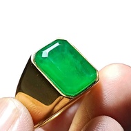 Batu cincin Jamrud Rusia Ring titanium