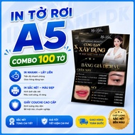 [NUMBER 100 sheets] cheap A5 flyers, COLOR PRINTING, ACCEPT LITTLE QUANTITY PRINTING, document print