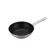 Happycall METHO stainless steel wok pan 24cm