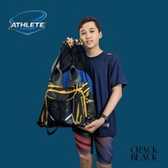 ATHLETE - Crack Black Mesh Swimming Bag Waterproof Bag