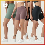 4 Colours Lululemon Yoga Shorts Fitness Short Yoga Pants Running Sports Tights