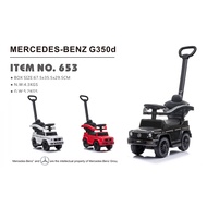 Ride-On Car -Mercedes G-Wagon 3 in 1 Push Car -