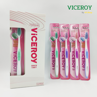 VICEROY ไวซรอย แปรงสีฟัน ขนแปรงนุ่ม ซอฟท์ & คลีน รุ่น Vivital Clean (คละสี)