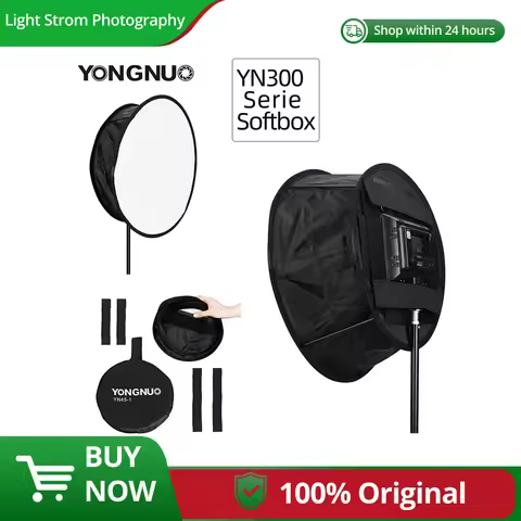 YONGNUO YN300 YN300III Softbox Diffuser for YONGNUO YN300 II YN300III YN300 IV YN320 LED Video Light