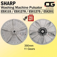 39cm ESX115 / ESX1278 / ESX201 / ESX1275 Sharp Mesin Basuh / Sharp Pulsator Washing Machine