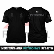 2026 [New Breathable] Racing F1 Invisible Knight T-shirt F1 Mercedes