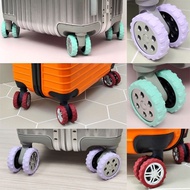 [Thickened Silicone] New Luggage Wheel Protective Cover Trolley Case Noise Reduction Luggage Silent Wheel Rubber Ring
