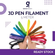 3D Pen Filament Refills - PLA - 5 Meter (1.75mm) / Piece