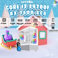 BONMECOM2 คอมประกอบ / CPU i7 14700F / RX 7600 8GB / Case เลือกแบบได้ครับ